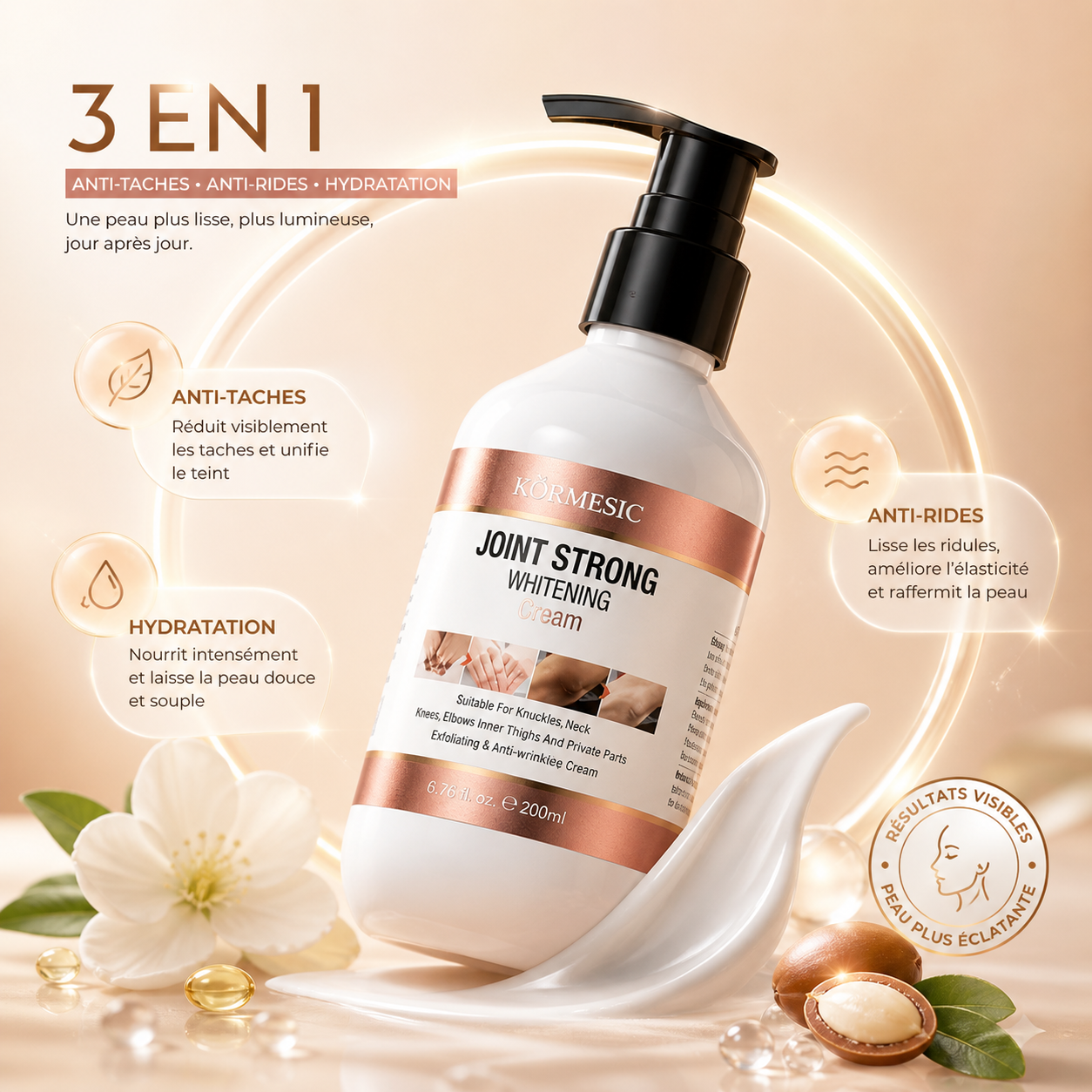 KORMESIC – Crème Unifiante pour peau lisse